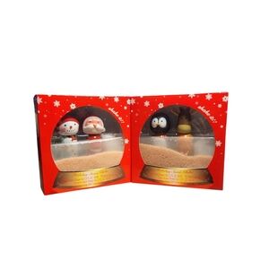 NEW Holiday Snow Globe-Style Box Bath Gift Sets